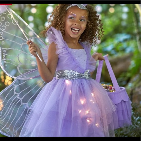 Lighted mini fairy dress